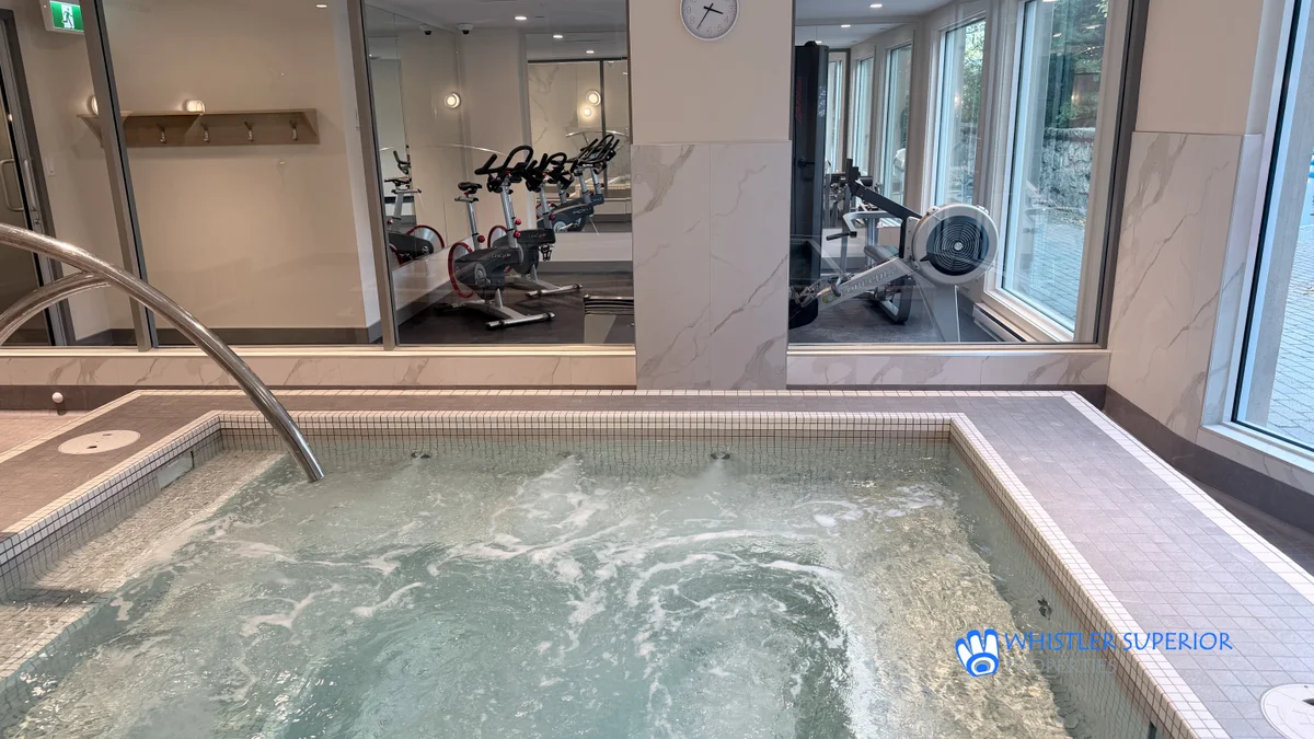 Common area hot tub located at Eagle Lodge