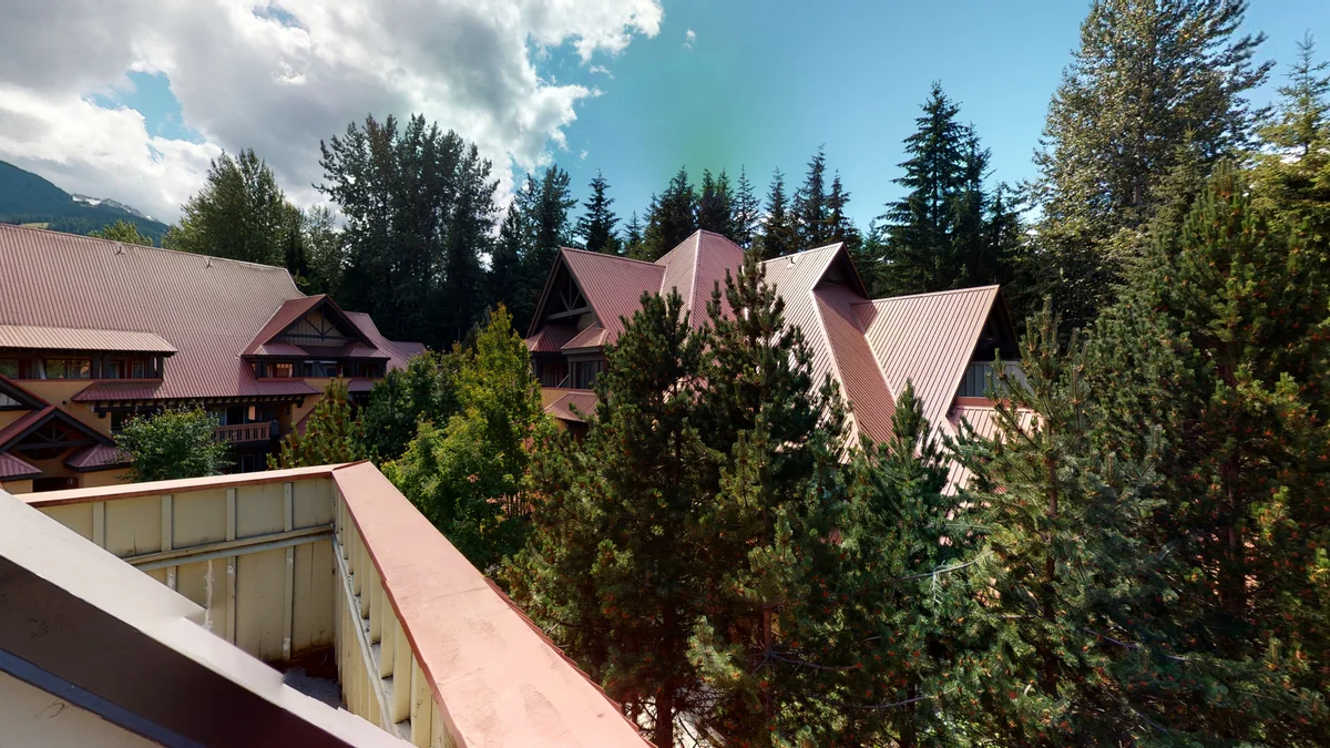 View from deck