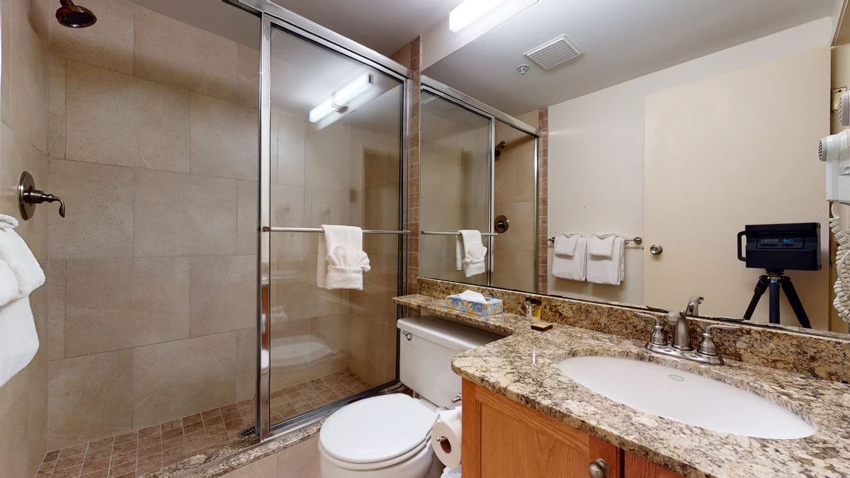 Second washroom with shower