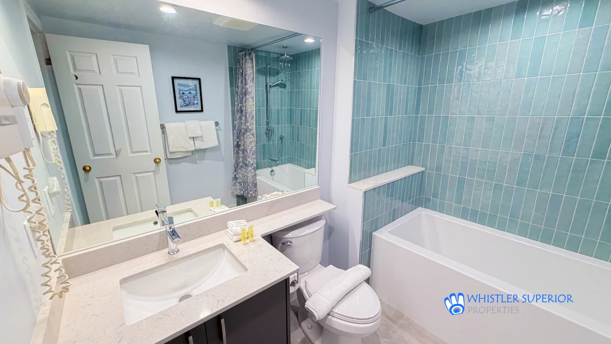 Nicely updated washroom