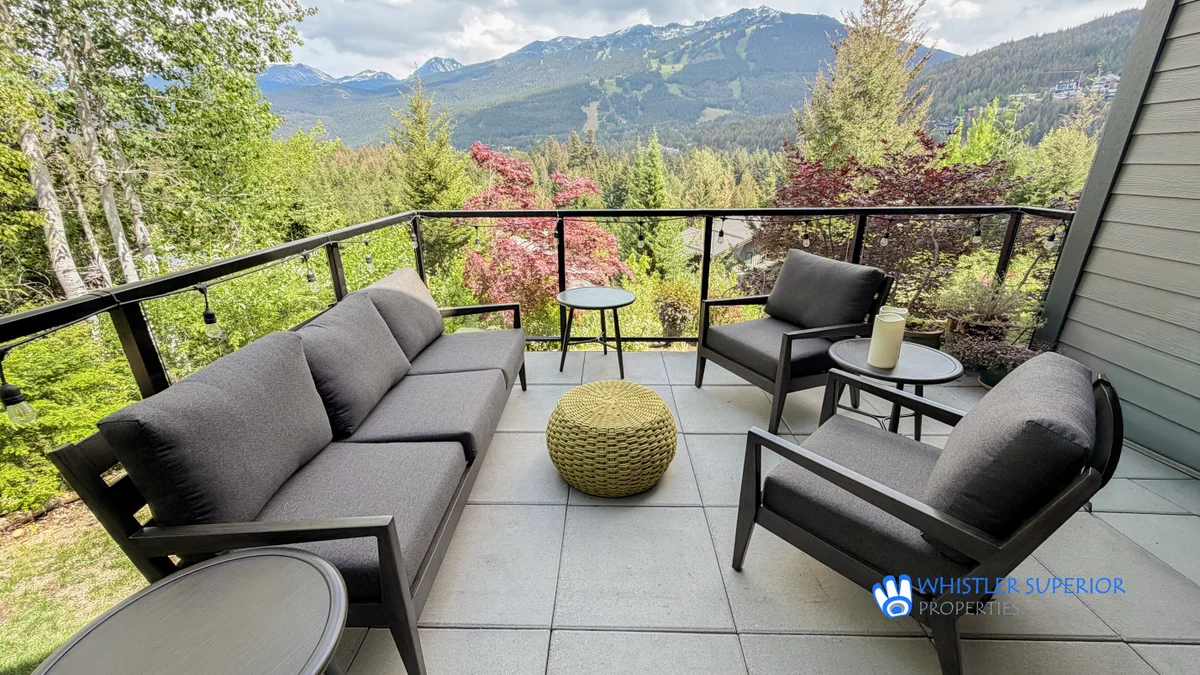 Amazing views from the patio