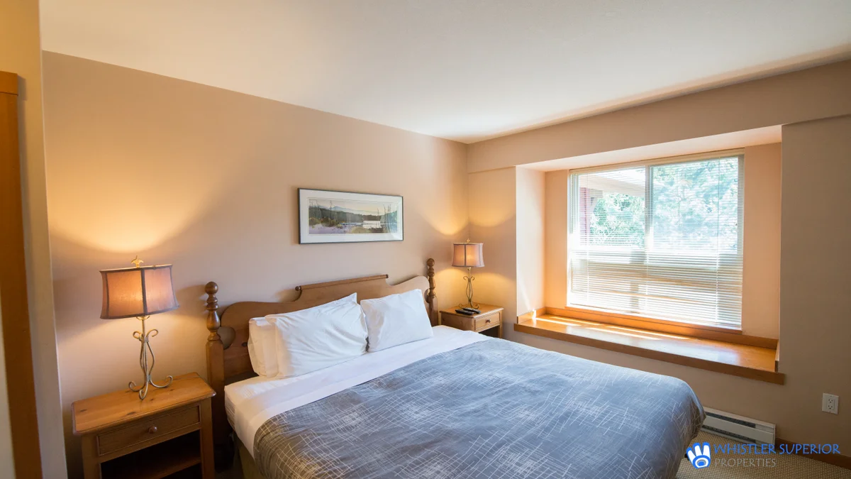 Master bedroom with King bed