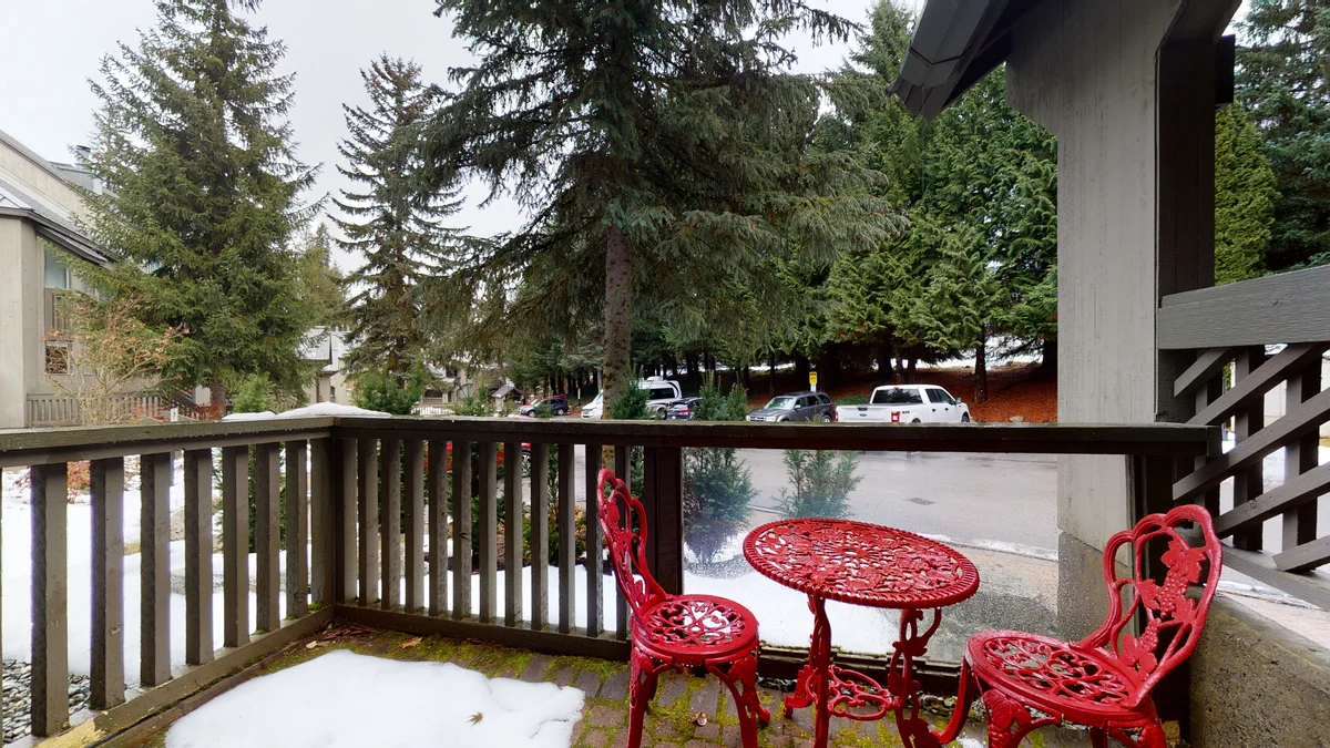 Patio with BBQ