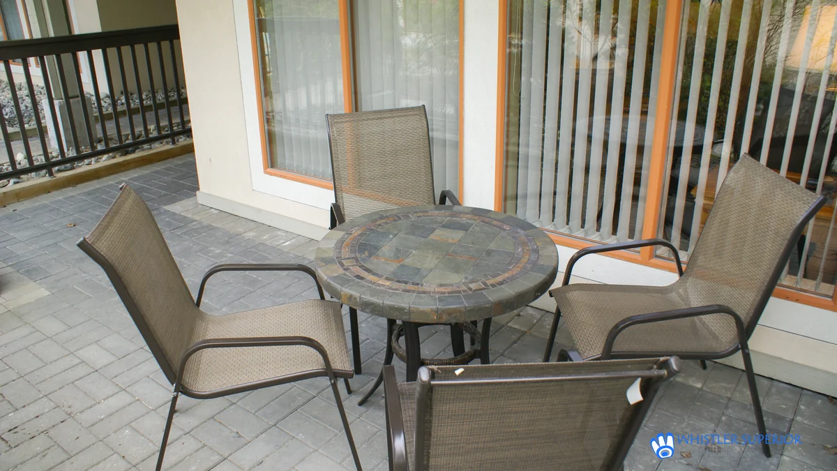 Patio area