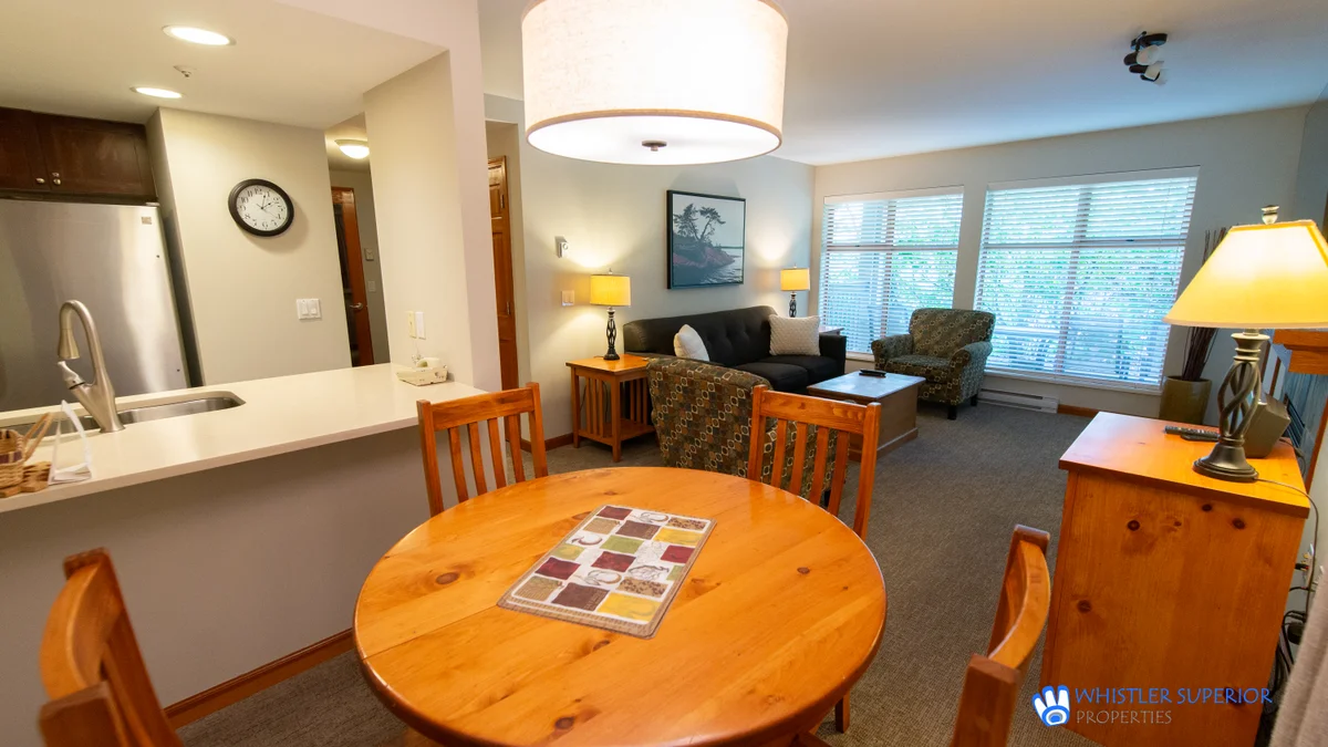 Dining area for four