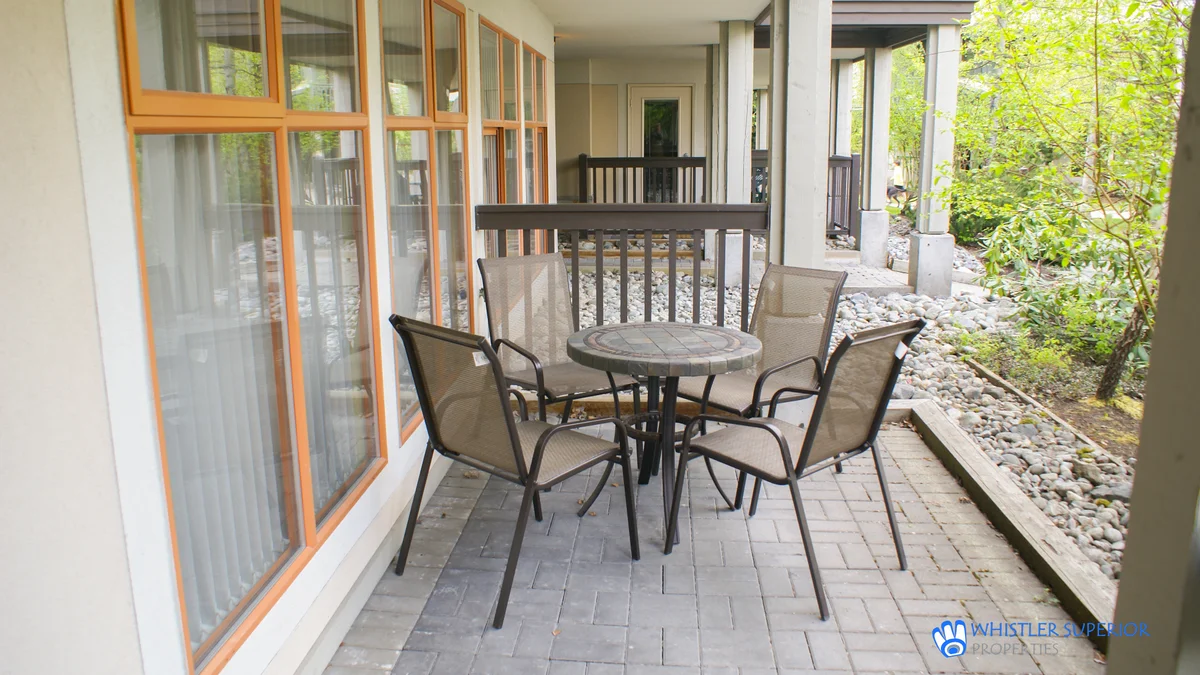Patio area
