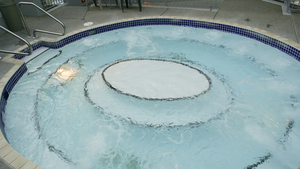 Woodrun outdoor hot tub