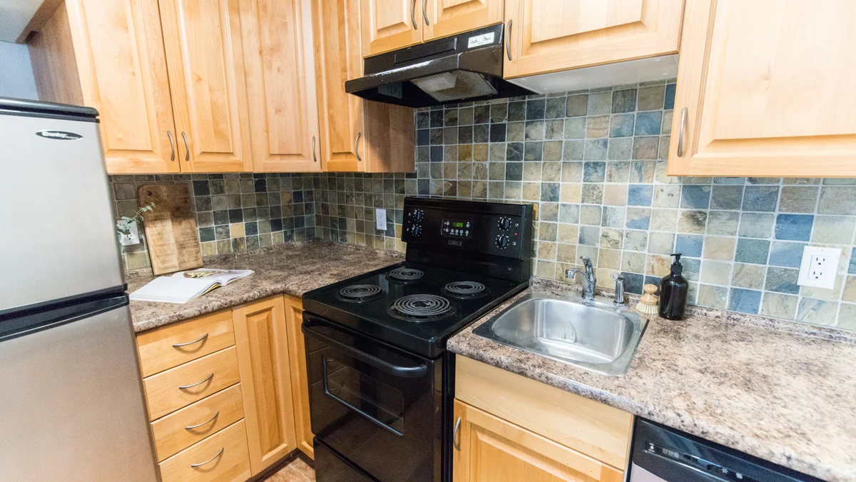 Nicely updated kitchen
