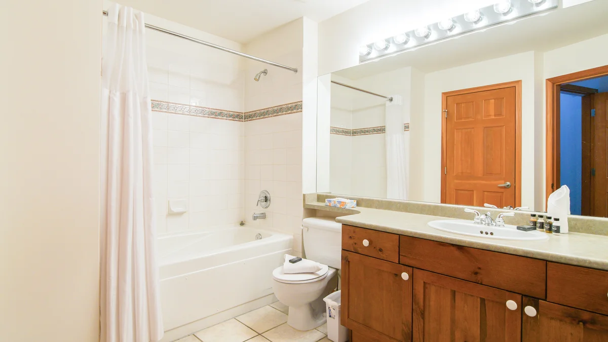 Top level bathroom