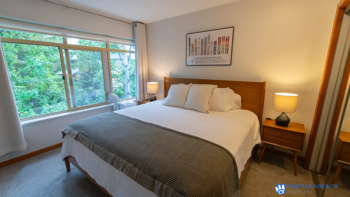 Master bedroom with King bed