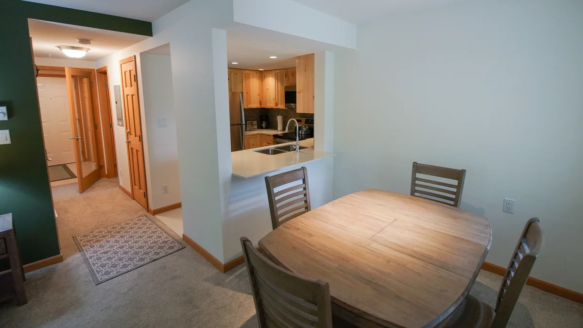 Dining area for four