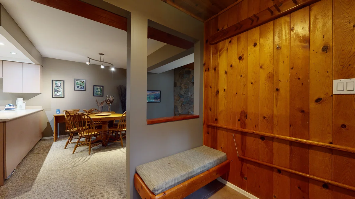 Entryway with mudroom
