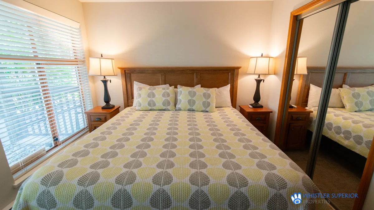 Master bedroom with King bed