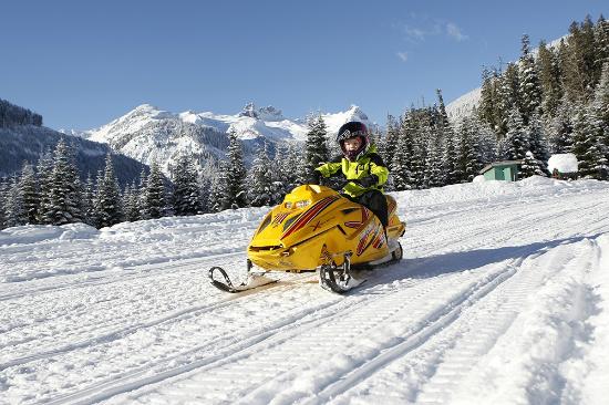 Blackcomb Snowmobile tour