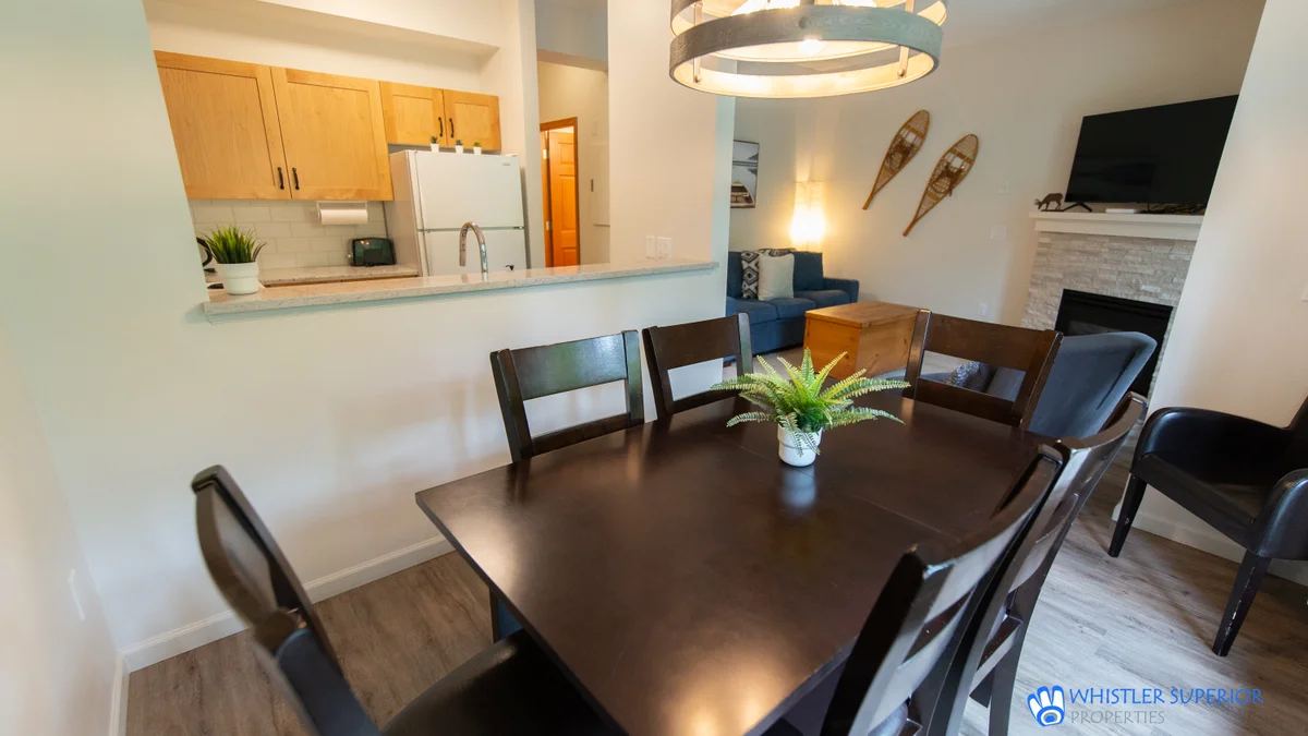 Open plan dining, living and kitchen