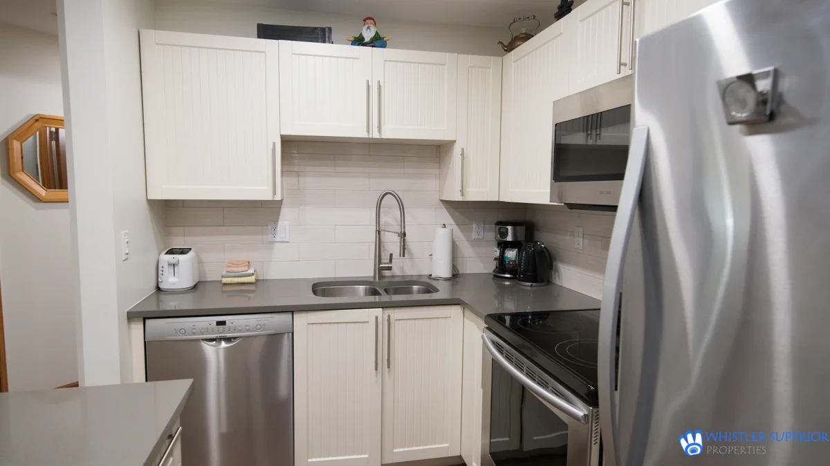 Fully equipped kitchen