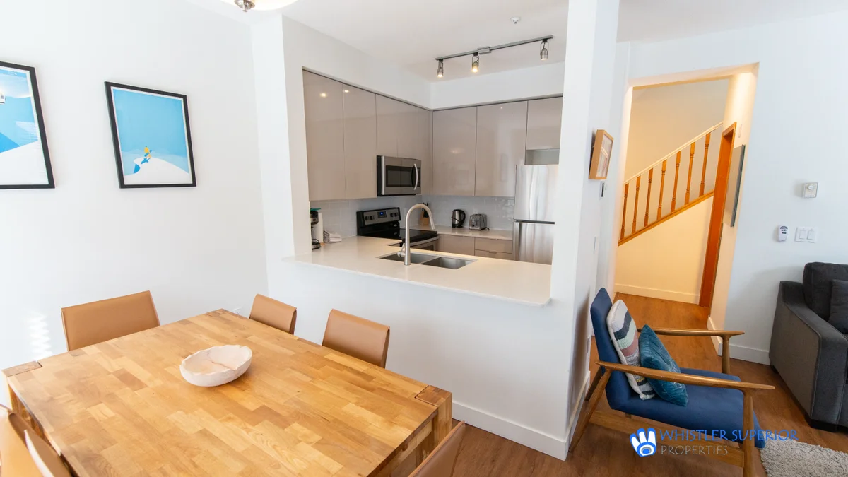 Open concept kitchen