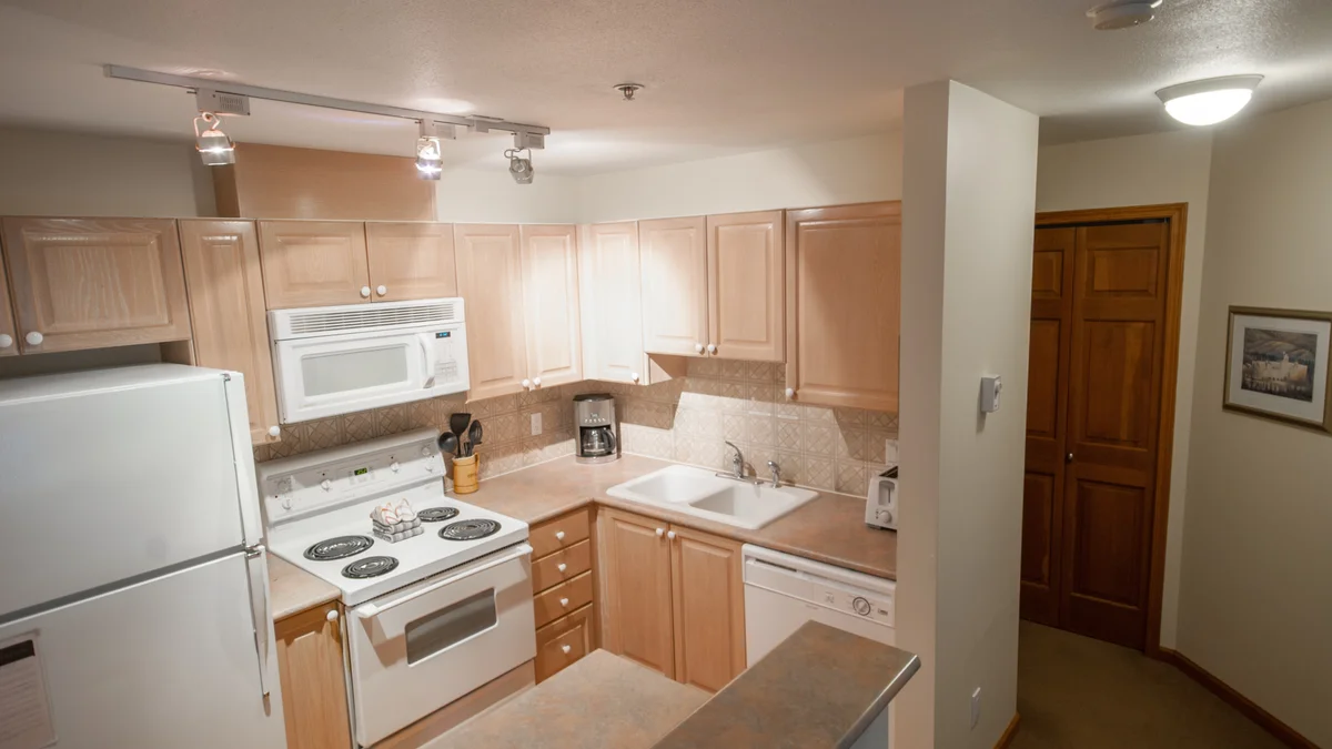 Fully equipped kitchen
