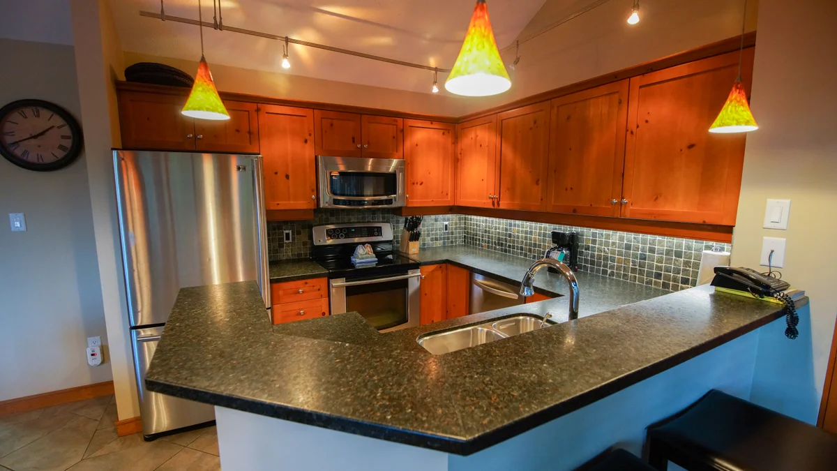 Fully equipped kitchen