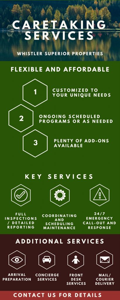 Whistler caretaking services
