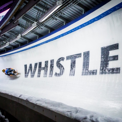 Whistler Sliding Centre luge track